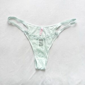 Voight Mint Green Lace Women's Thong - 1X